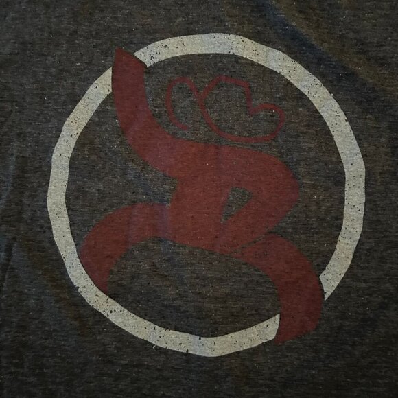 Hooey Roughy 2.0 T-Shirt Hooey Man Cowboy Tee Western Size XL Short Sleeve - Picture 4 of 12